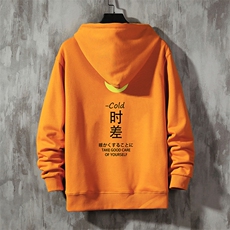 WY2047-P40纯连帽卫衣男大码运动帽衫宽松薄外套，男装卫衣，电商A040A