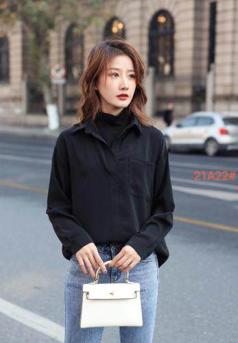 【现货】春装假两件套时尚百搭潮流，女装，锦绣阁