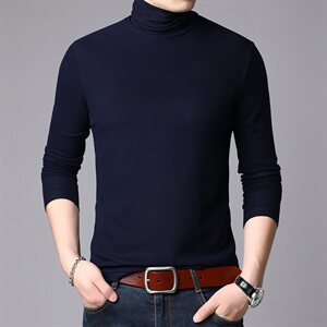 B8742钱塘2021-2春季主推大货跑量高品质爆款男士T恤长袖P63图片