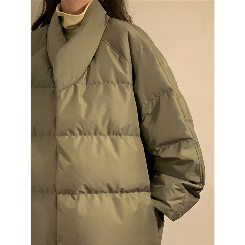 中性风黄灯羽绒防风手套设计V领和服式羽绒服男YR77712P218控298，男装羽绒服，星座227-7