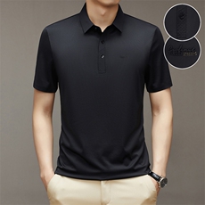 2026夏季休闲时尚无痕Polo衫短袖夏季青年百搭T恤上衣HMH9802-P65，男装Polo衫，星座1105-3