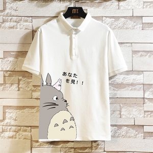 PL57150-P35 翻领短袖polo衫男大码胖子半袖t恤男有领保罗衫图片
