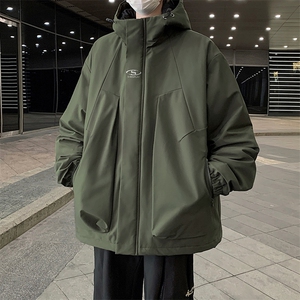户外冲锋棉服 DT2262-TP110控价158冬季保暖上衣时尚印花防水外套图片