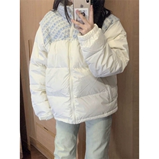 小香风拼接棉服ZM0107-P88，男装棉衣，星座313A(原308A-2)