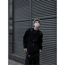 冷淡系小众设计感艺术生外套男高级感穿搭针织毛衣潮MZ437-P52，男装针织衫/毛衣，星座412-2
