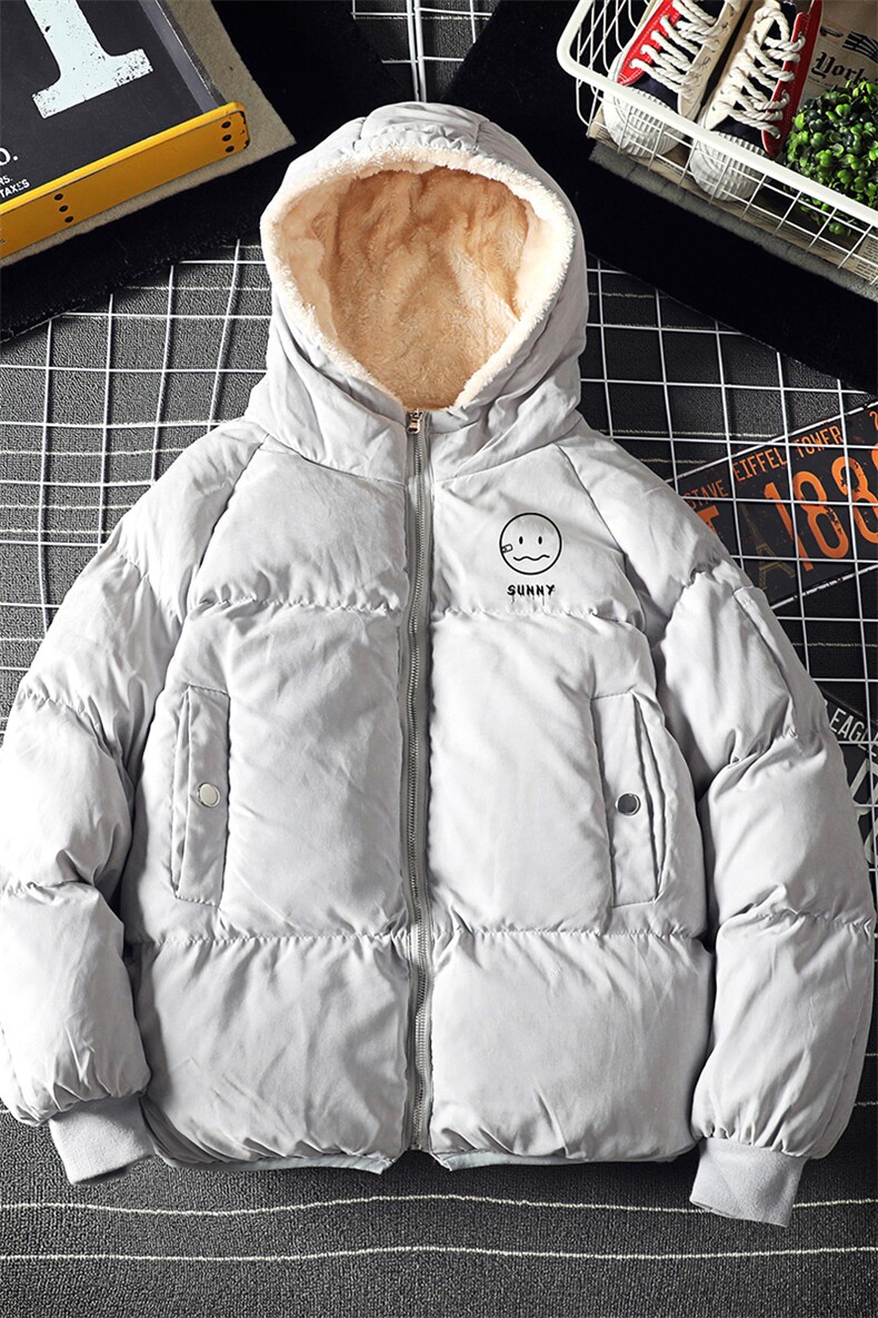 MY16072-P100加厚加绒连帽棉衣男大码棉服男面包服男,男装棉衣,电商A040A