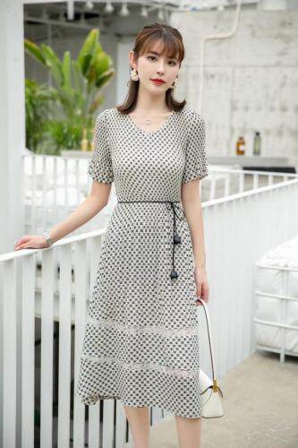 （现货）压绉连衣裙，女装连衣裙，伊娜蕾尔