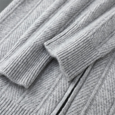 2025年秋季新款百搭男士麦穗开衫，男装羊毛衫，嘉日羊绒