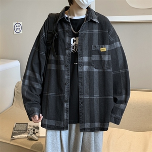 长袖衬衫男港风潮流C0012P30图片