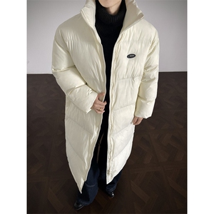 棉衣男冬季加厚潮流中长款棉服男棉袄情侣外套 A071-Y298-P125图片
