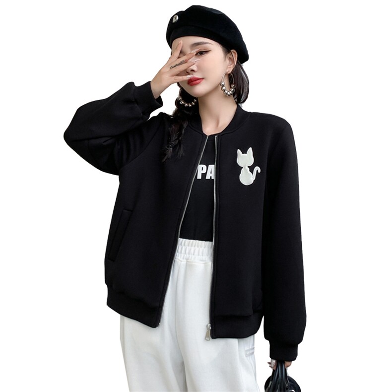 现货2025新款春秋季棒球服女设计感小众春装棒球夹克外套春,女装短外套,天丽