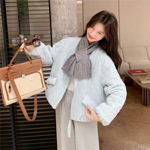 新标90绒 羽绒服女短款高级感丝绒保暖外套2C227/3325/P265K338图片