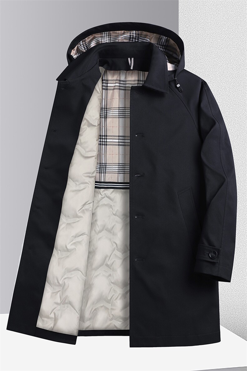 V3159钱塘2020-3时尚休闲冬季新款厚款中年男士80鸭绒羽绒服P205,男装羽绒服,钱塘207-3