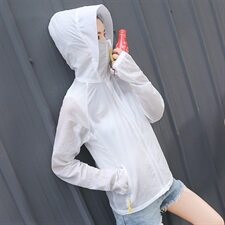 防晒衣外套女装2023春秋夏季新款韩版百搭薄款防晒衫宽松防晒服，女装防晒衣，可可小西