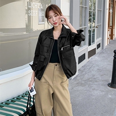 新款2C256-616-P135-K208休闲皮衣，女装皮衣，2C256