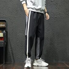 黑墙秋冬新款男士潮流大码休闲裤QT91098%棉2%纤维，男装休闲裤，星座617B