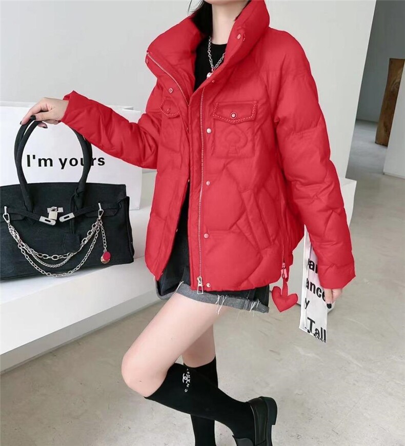 [现货]小香风羽绒服，，三色，四个尺码，女装羽绒服，依柏璐