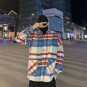 1506-1/G4040/P56毛呢大衣男士秋冬季加厚夹克风衣图片