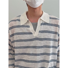 现货JY184-P49潮牌港风拼色长袖Polo衫网图，男装Polo衫，星座1501-3