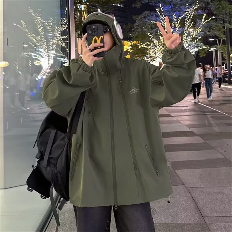 1506-1/JW1291/P44痞帅外套男高街潮牌港风韩版潮流宽松夹克，男装夹克，星座1506-1
