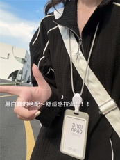 XZ809A/SYR43/特P55/控78美式半拉链肌理感长袖T恤卫衣，男装T恤，星座809A(原222-1)