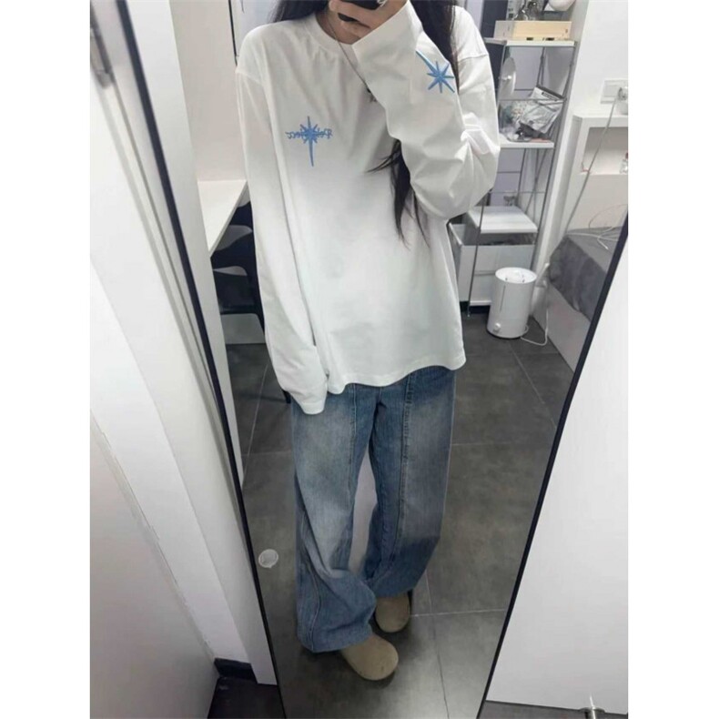 刺绣原版做法秋季宽松时尚休闲卫衣,男装卫衣,四季星座505
