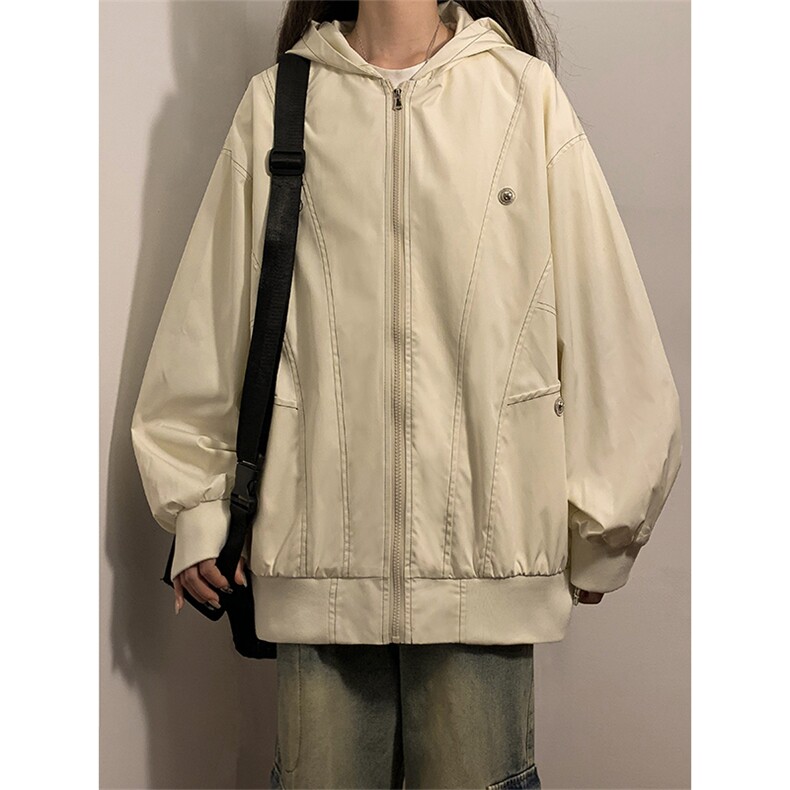 XZ102B-1春秋季宽松/连帽休闲外套潮夹克JK2537-P75，男装夹克，星座102B-1