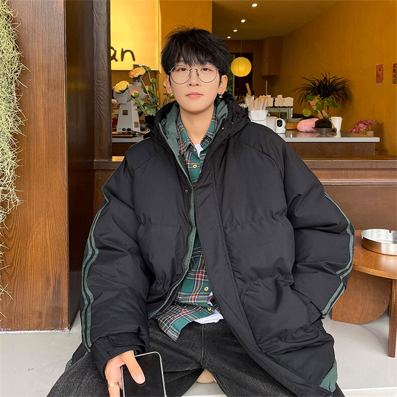 抖音供货现货10W件三防面料加绒加厚棉衣外套冬棉服BM5811特P85,男装棉衣,电商A486