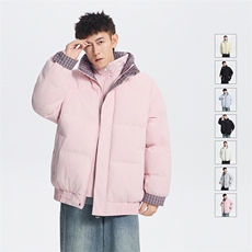 棉服冬季新款拼接假两件棉服设计感休闲百搭加厚保暖MY2515-P85，男装棉衣，星座610（原A335）