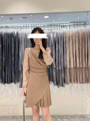 法式优雅连衣裙，女装连衣裙，依挺好