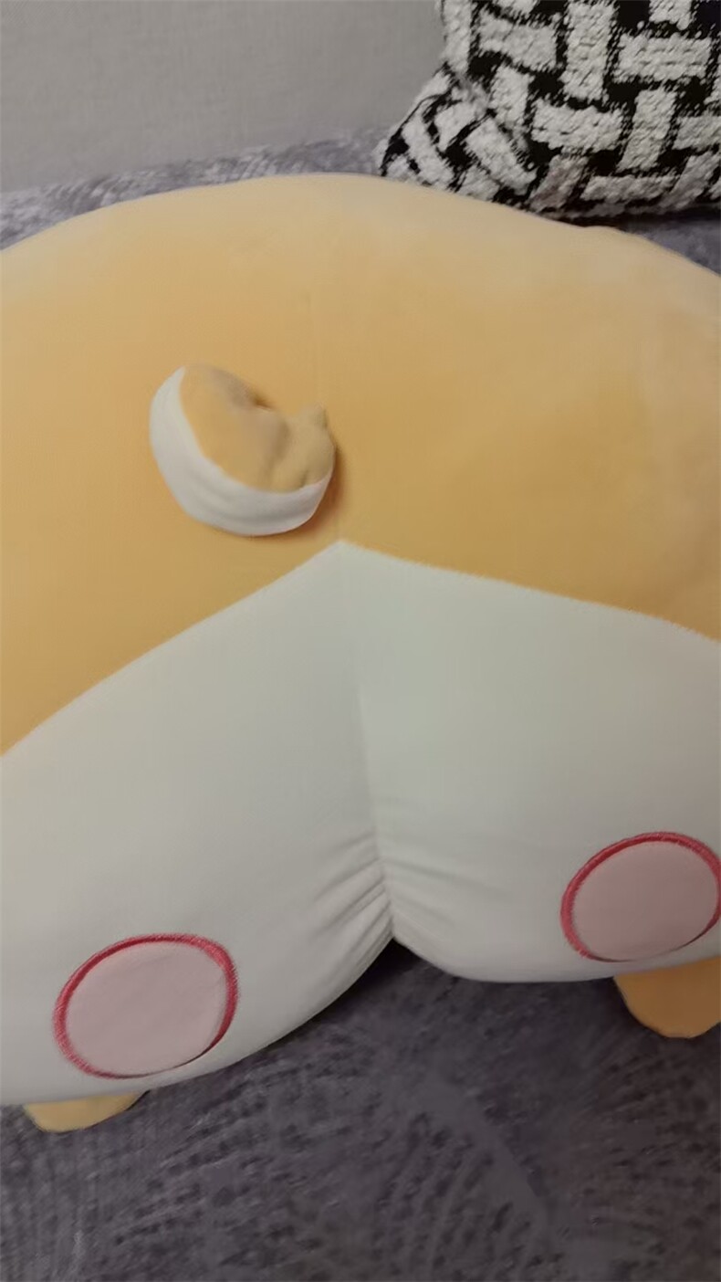 屁桃座垫，鑫然毛绒玩具