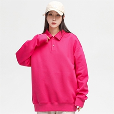 秋季新品时尚百搭衬衫纯色翻领卫衣男女同款EY3670-P60，男装衬衫，电商B306