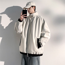 JK904-P65现货双面穿户外连帽夹克男冲锋衣外套，男装夹克，星座1204