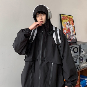 JK8121/P75秋装户外冲锋衣防水美式机能工装男女衣服夹克外套男图片