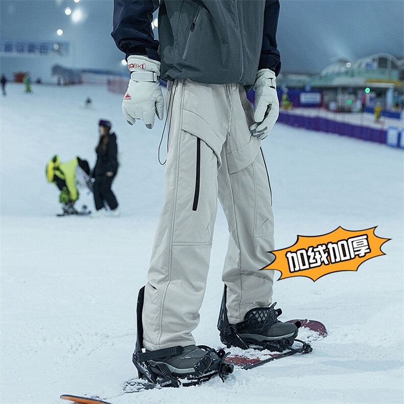 加绒加厚滑雪裤三防单板双板休闲裤重磅裤子A014-DY25557-特P60,男装卫衣,电商A014
