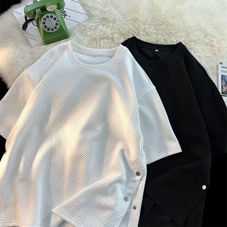 短袖t恤男款夏季新款重磅衣服潮牌大码男士圆领半袖体恤,男装T恤,星座1013