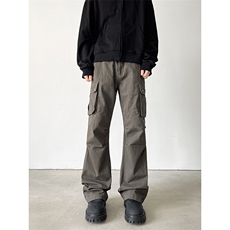 美式高街小众休闲裤男个性工装百搭长裤子K6112/P55，男装休闲裤，电商D202-1