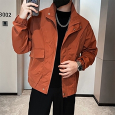 工装外套男新款潮流短款夹克衣服男士春秋款上衣，男装夹克，星座1013