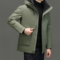 C93986钱塘2020-2商务休闲冬季新款百搭中年男士羽绒服P310，男装羽绒服，钱塘207-2
