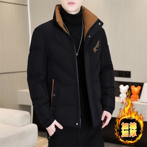 冬季加厚棉衣男休闲时尚青年立领棉衣百搭棉服外套M1801-P78图片