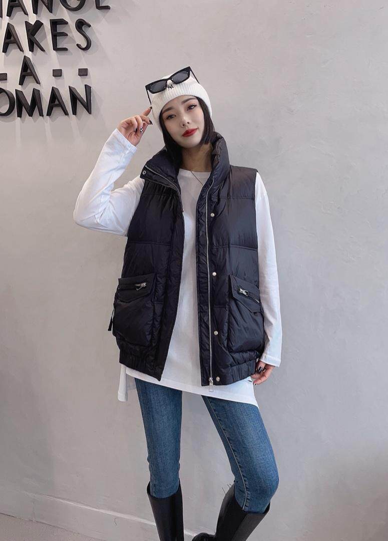 2021冬季新款90绒马甲，女装马甲，曼希野