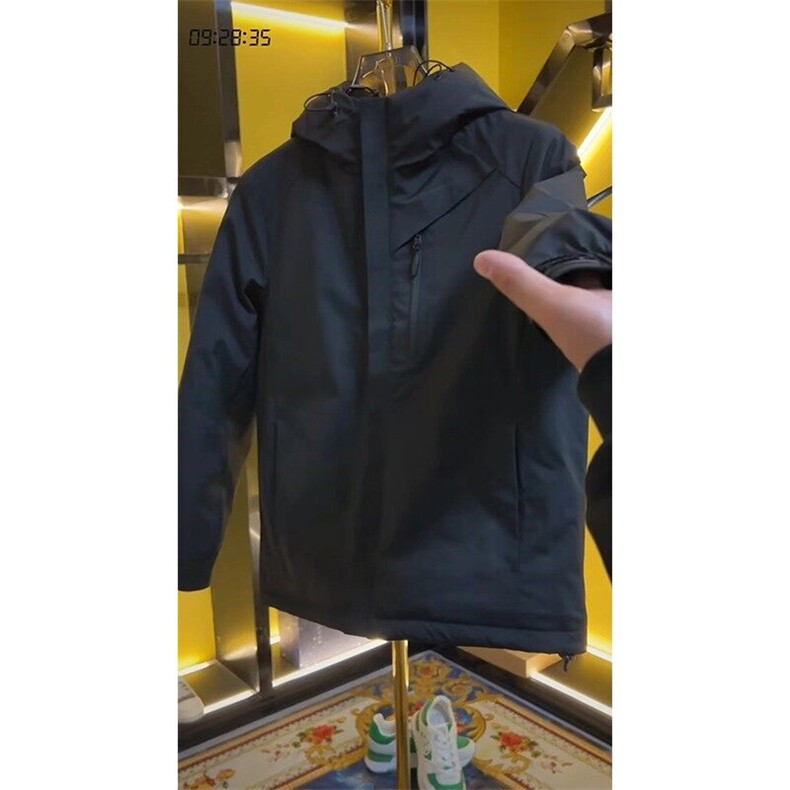 羽绒棉服男款运动户外连帽时尚防风外套yrf203-TP235,男装羽绒服,电商A089-1
