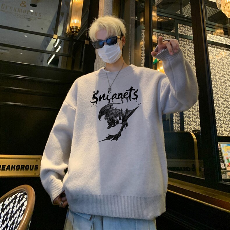 高质量！秋冬季半高领毛衣男士加绒加厚线衣针织衫男DMY536-特P38,男装针织衫/毛衣,电商B371