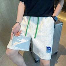 312A-2225-P4522夏季男士高级感短裤休闲运动五分裤沙滩裤A，男装牛仔裤，星座312A-5