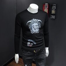 2021春秋款男羊毛衫新款针织衫手绘工艺时尚毛衣打底S8821P85，男装针织衫/毛衣，天晨