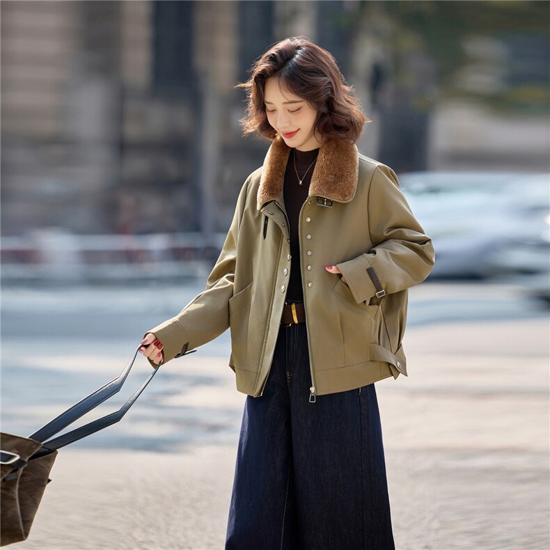 现货！！！！轻薄棉服女式短款，女装棉衣/棉服，素月