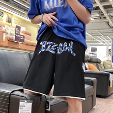 男夏季潮流时尚休闲假两件短裤D696P28，男装休闲裤，星座1116-2