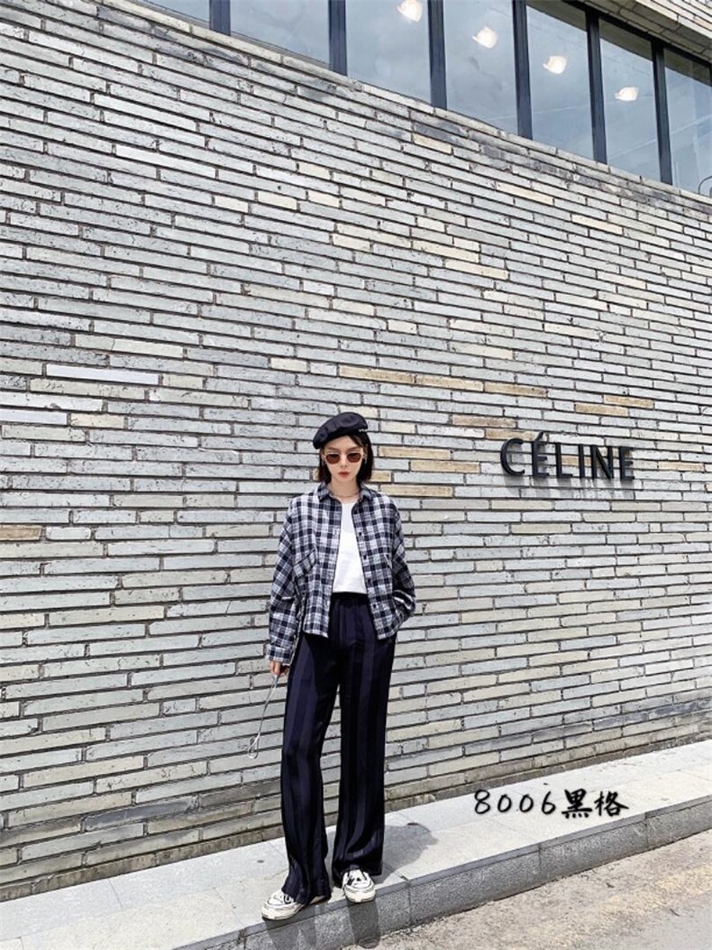 现货，格子厂家，四季都可订货，，女装，ZYDZ在依店主