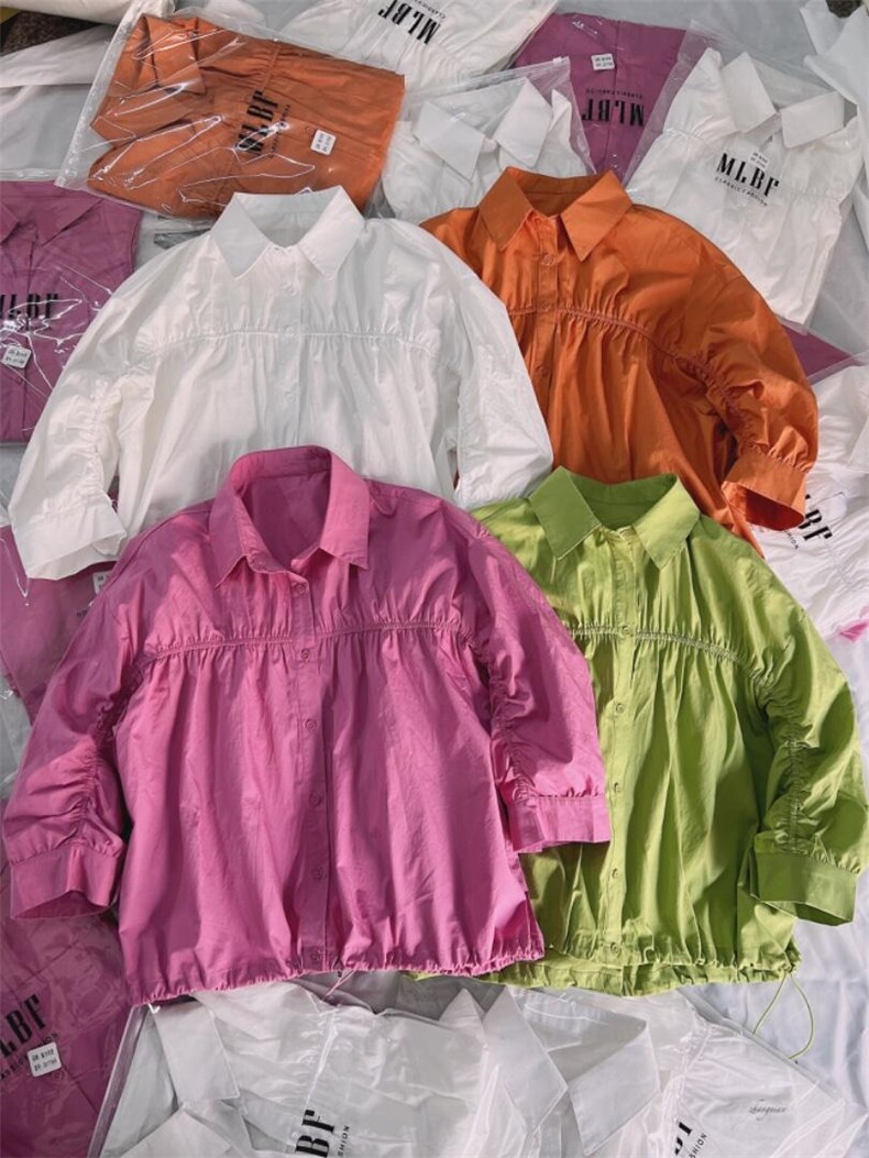 现货中袖四色小衫，其它，魅力布梵