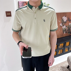 夏季男短袖polo衫翻领上衣体恤轻熟半袖保罗衫A3104-P50，男装Polo衫，星座1012-1